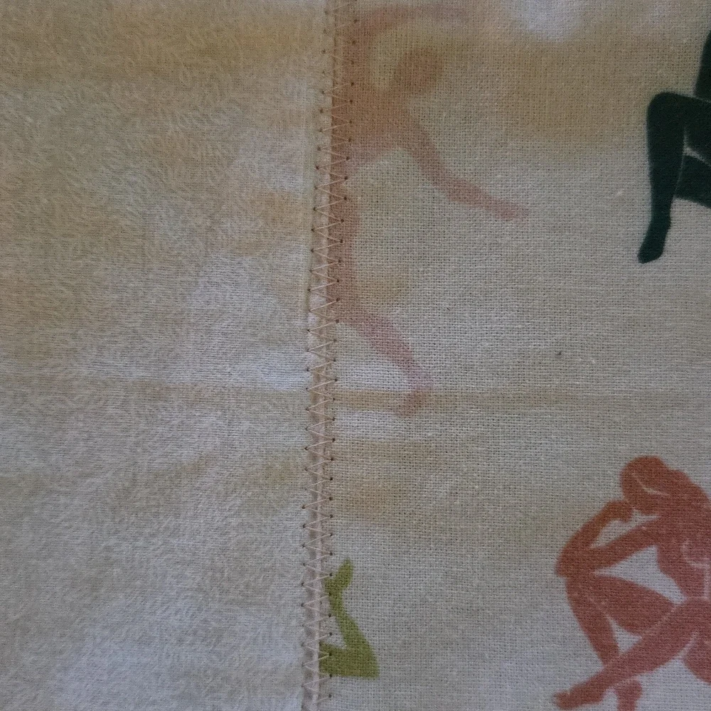 Upcycled Heat Pad W Bag / Sleeve (Dance/ White). Scented You Pick Microwave